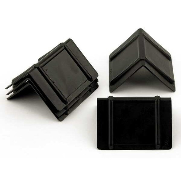 Manufacturer Varies Edge Protector,Black,PK1000 4FET8