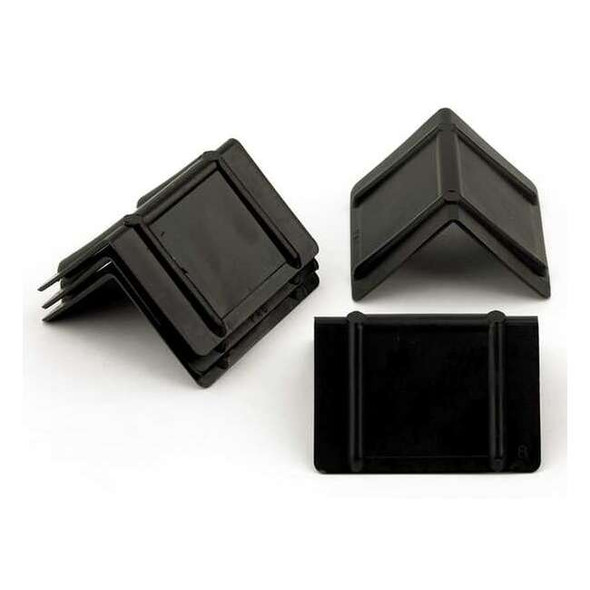 Manufacturer Varies Edge Protector,Black,PK1000 4FET8