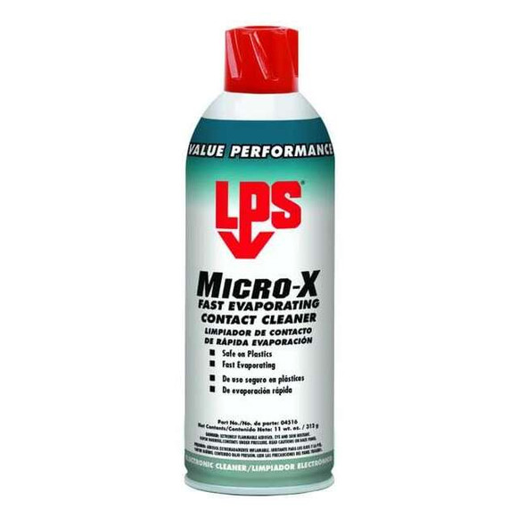 Lps Contact Cleaner, Aerosol Spray Can, 11 oz, Liquid 04516