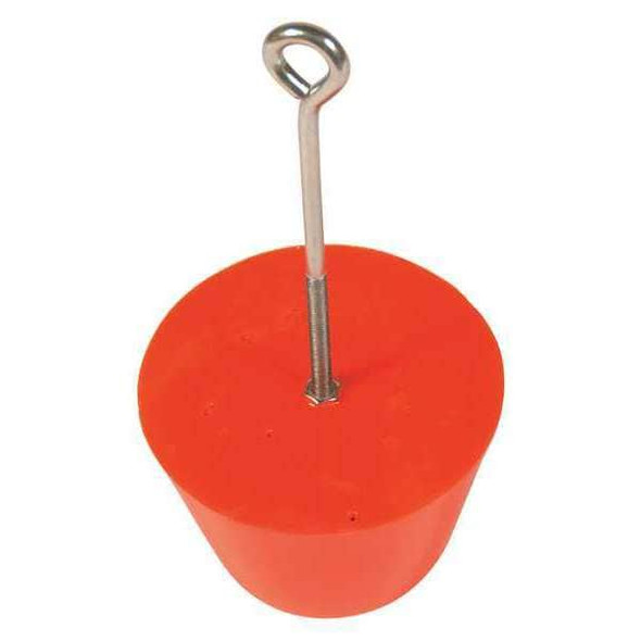 Ultratech Drain Plug,Orange,6 In 2117