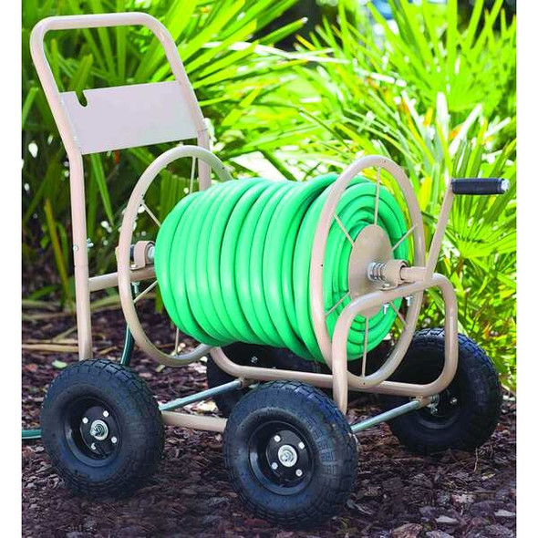 Liberty Garden Garden Hose Reel,Cart,10 in,Steel 2LRL2