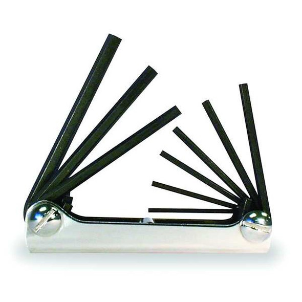 Eklind 9 Piece SAE Fold-Up Hex Key Set, 20911 20911