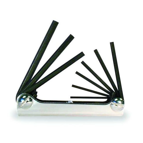 Eklind 9 Piece SAE Fold-Up Hex Key Set, 20911 20911