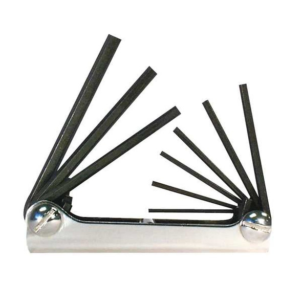 Eklind 9 Piece SAE Fold-Up Hex Key Set, 20911 20911