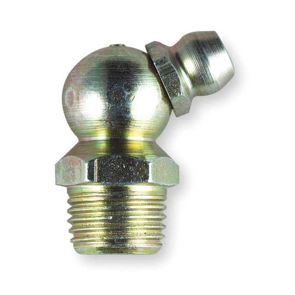 Kingfisher Grease Fitting,Steel,8,000 psi,PK10 3ANZ7