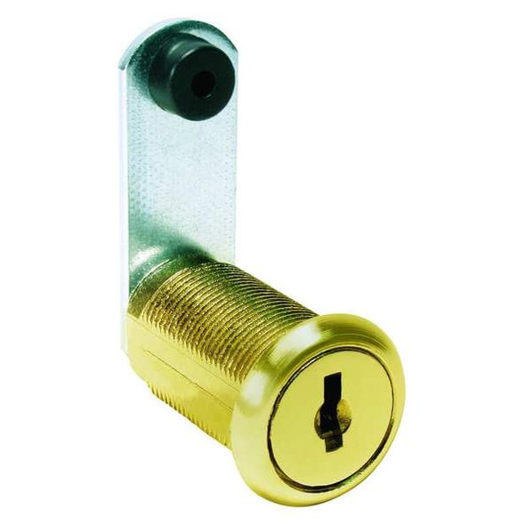 Compx National Cam Lock,For Thickness 1 1/8 in,Brass C8055-KD-3 Compx National Cam Lock,For Thickness 1 1/8 in,Brass C8055-KD-3