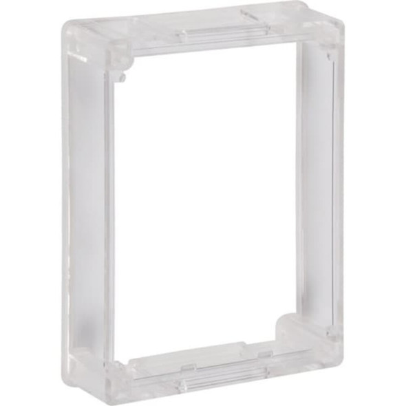 Pull Station Guard Spacer, Polycarbonate, 4 in W x 6 in H x 1 1-2 in D, Clear  STI-1331