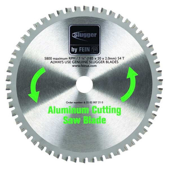 Fein Circular Saw Blade,Carbide Tip,-5 deg. 63502007210