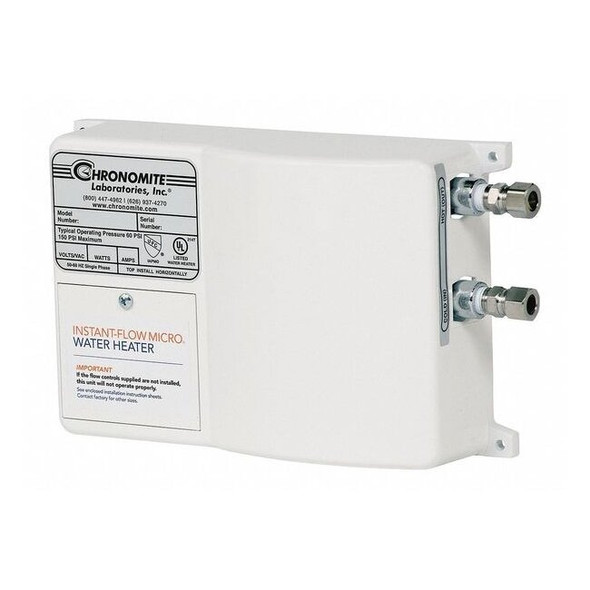 208VAC, 20 Amps, Both Electric Tankless Water Heater