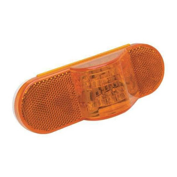 Roadpro Warning Light, Amber, Led, 12V DC, Variable FPM, Permanent RP6164AL