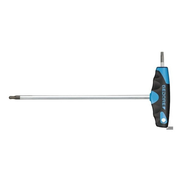 Torx(R) Flag Handle Star Key Torx Key, T10 Tip Size, 4 59/64 in Long