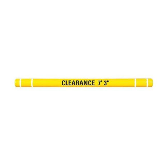Manufacturer Varies Clearance Bar,5" O.D.,96" L,Yellow HTGRD4596YW
