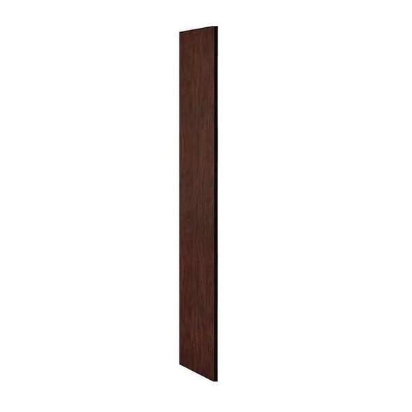 Salsbury Industries Locker End Panel,18x72,Mahogany 33333MAH