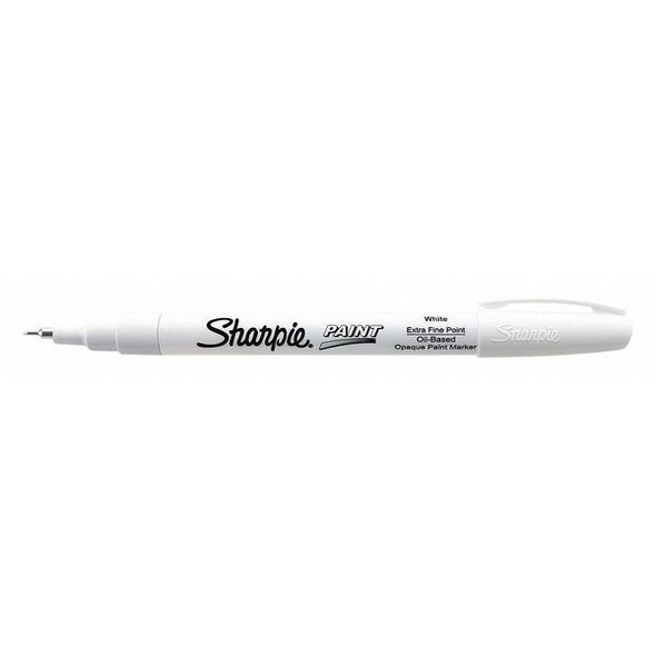 Sharpie Liquid Paint Marker, White, Fiber, PK12 35531