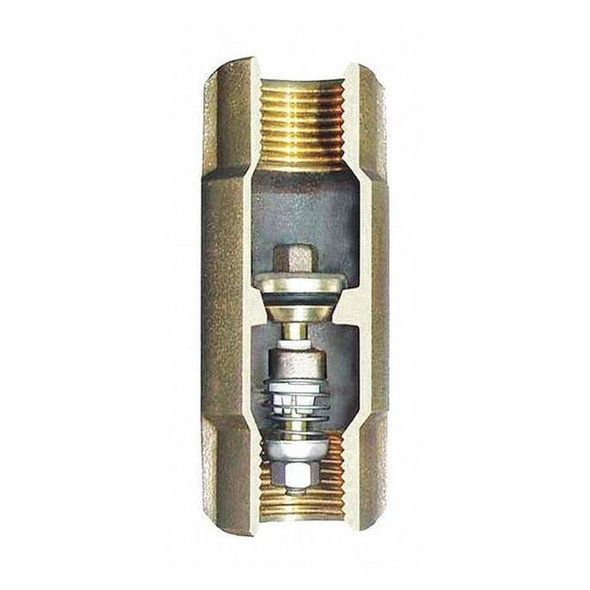 Simmons 3/4" NPT Bronze Spring Check Valve 502SB