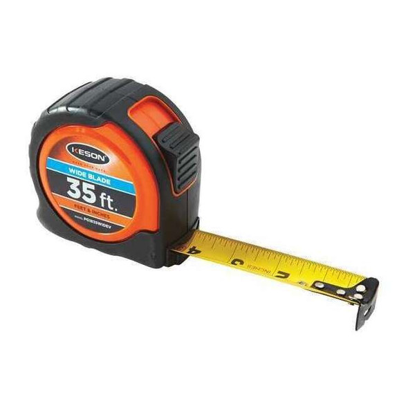 Keson 35 ft Tape Measures, 1 3/16 in Blade PG1835WIDEV