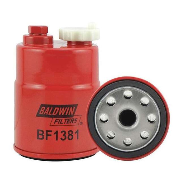 Baldwin Filters Fuel Filter,4-19/32 x 3-1/32 x 4-19/32In BF1381