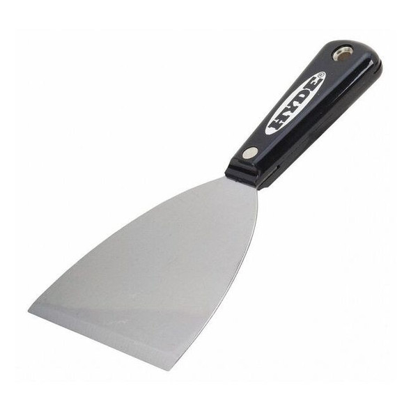 Hyde Putty Knife,Stiff,4",Carbon Steel 02600