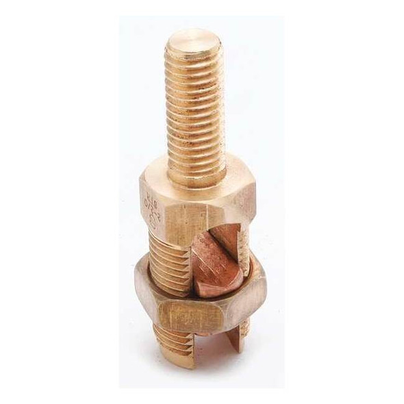 Burndy Bolt Connector,Bronze,Overall L 2.12in K2C22B1