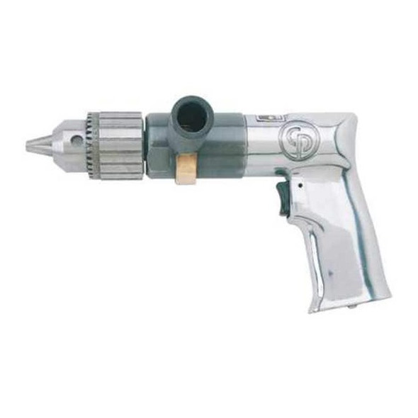 Chicago Pneumatic Air-Powered Drill, 1/4 in, NPT, Keyed CP785H