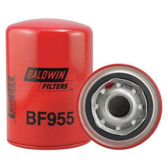 Baldwin Filters Fuel Filter,5-3/8 x 3-11/16 x 5-3/8 In BF955