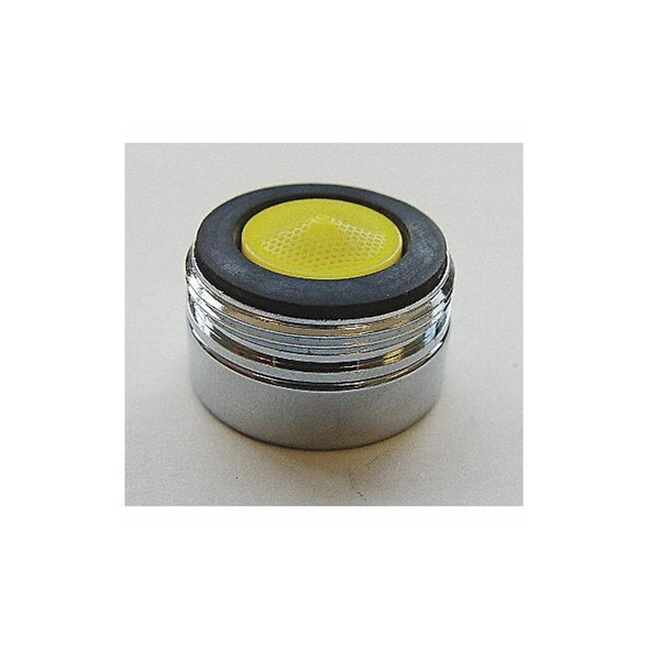 Chicago Faucet 2.2 gpm Outlet, 13/16"-27 Thread Size, Chrome, Brass E12JKABCP