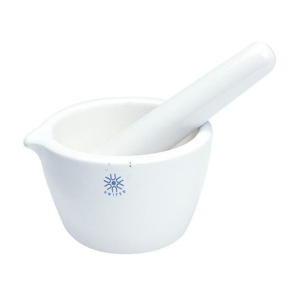 United Mortar and Pestle, Porcelain, Glzd, 1150C JMD275