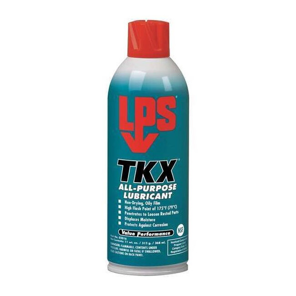 Lps Multipurpose Lubricant, 16 oz., Aerosol Can, Mineral Oil, Green 02016