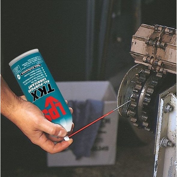 Lps Multipurpose Lubricant, 16 oz., Aerosol Can, Mineral Oil, Green 02016