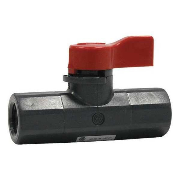 Asahi Manual 2-Way Ball Valve,NPT,PVC 1076002 Asahi Manual 2-Way Ball Valve,NPT,PVC 1076002