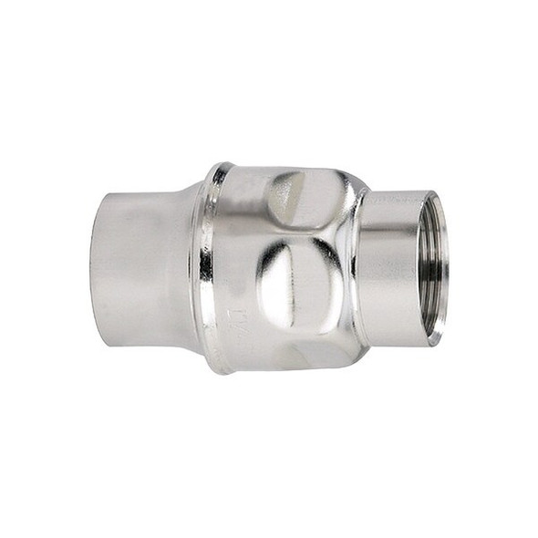 Bonomi 1/2" NPT Stainless Steel Spring Check Valve S250-1/2"
