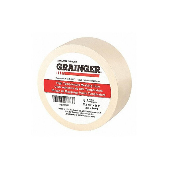 Manufacturer Varies Masking Tape,2" W,60 yd L,Tan 20PH98 Manufacturer Varies Masking Tape,2" W,60 yd L,Tan 20PH98