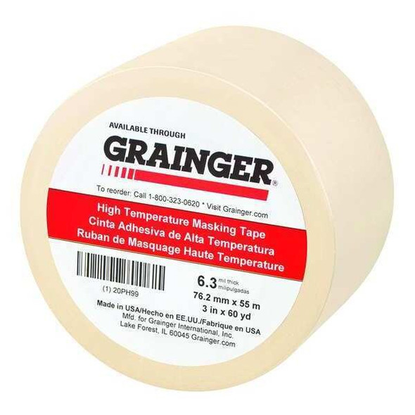 Manufacturer Varies Painter'sTape,CrepePaper,Tan,60ydL,3inW 20PH99 Manufacturer Varies Painter'sTape,CrepePaper,Tan,60ydL,3inW 20PH99