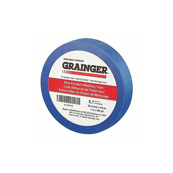 Manufacturer Varies Painters Masking Tape,1" W,60 yd L,Blue 20PJ22 Manufacturer Varies Painters Masking Tape,1" W,60 yd L,Blue 20PJ22
