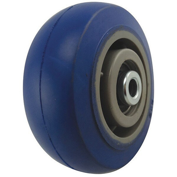 Manufacturer Varies Caster Wheel,Rubber,5 in. Dia.,500 lb. 29XU74