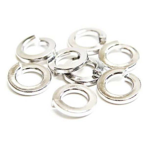 Split Lock Washer, For Screw Size 5/8 in 18-8 Stainless Steel, NL-19 Finish, 25 PK