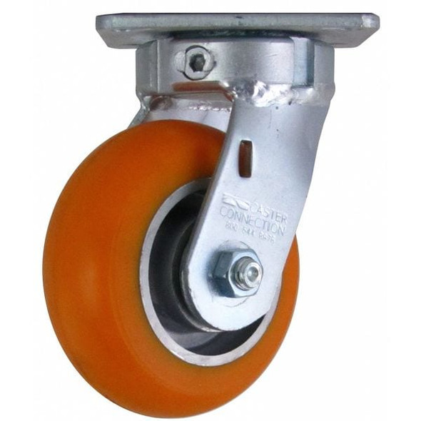 Manufacturer Varies Kingpinless Swivel Plate Caster,Polyurethane,750 lb. CDP-G-8