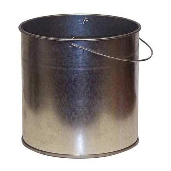 Justrite Replacement Pail, 1 gal, Silver 26803