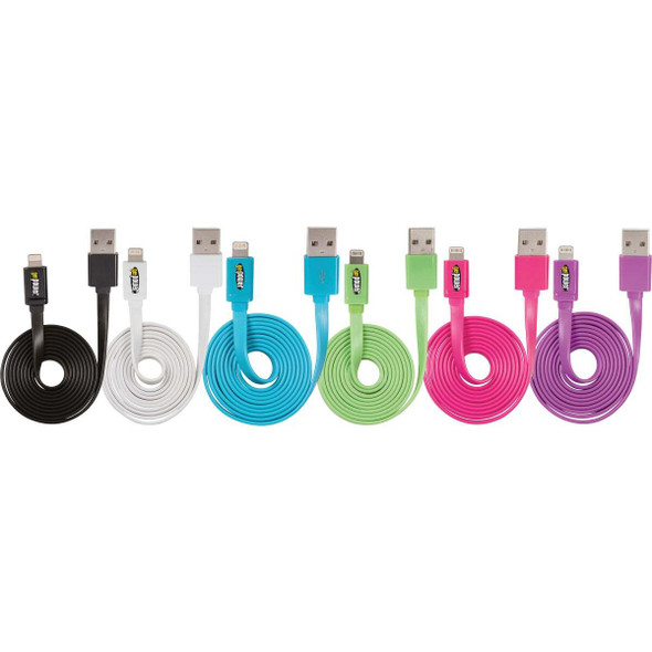 GetPower 3 Ft. Apple Lightning Charging & Sync Cable Display GP-PC-SOLID-IP5