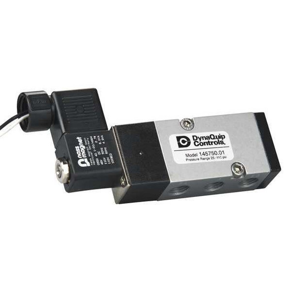 Dynaquip Controls Solenoid Air Con Valve,Four-Way,116 psi 145750.04 Dynaquip Controls Solenoid Air Con Valve,Four-Way,116 psi 145750.04