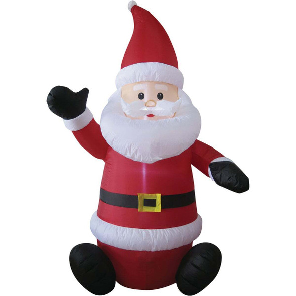 Brite Star 6 Ft. Waving Santa Airblown Inflatable 49-007-67