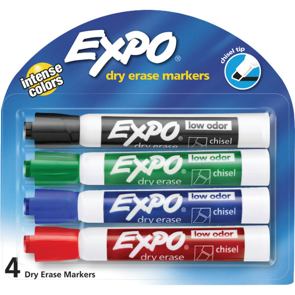 Expo Large Dry Erase Marker Assortment (4-Pack) 80174A