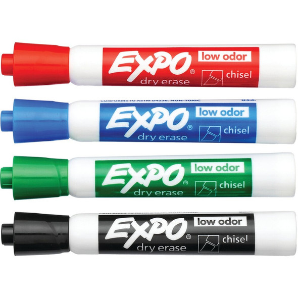Expo Large Dry Erase Marker Assortment (4-Pack) 80174A 973165