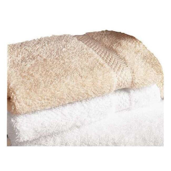 Martex Wash Towel,Cotton,Ecru,1-1/2 lb.,PK12 7135329