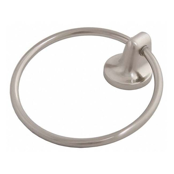 Taymor Towel Ring,Zinc,Satin Nickel,5 7/8 in w 04-SN7904