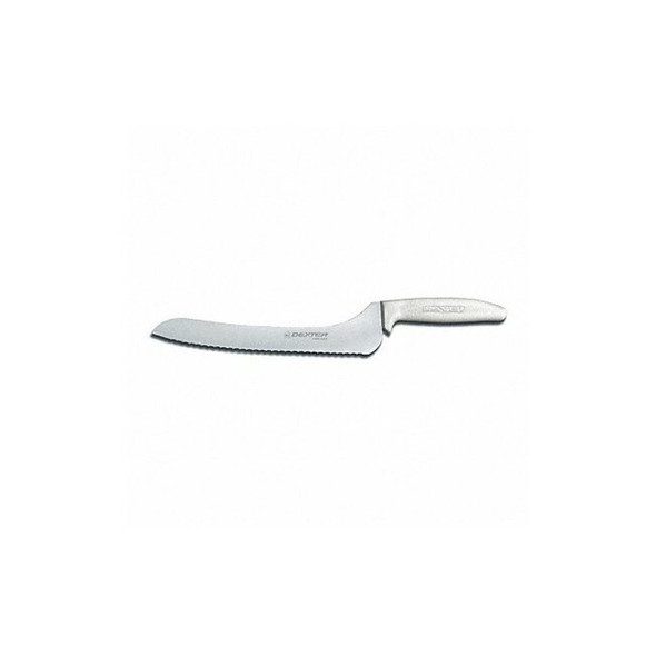 Dexter Russell Bread Slicer, 9 In, Offset, Scalloped, White 13583