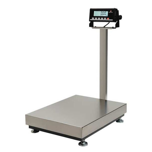 Measuretek Digital Platform Bench Scale 60 lb./30kg Capacity 12R963