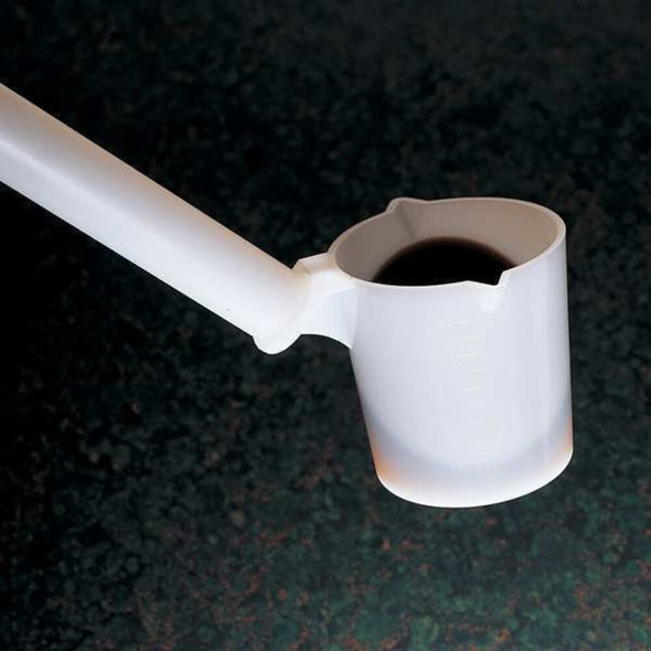 Manufacturer Varies Graduated Dipper,500 mL,5 3-4 in,White 107075