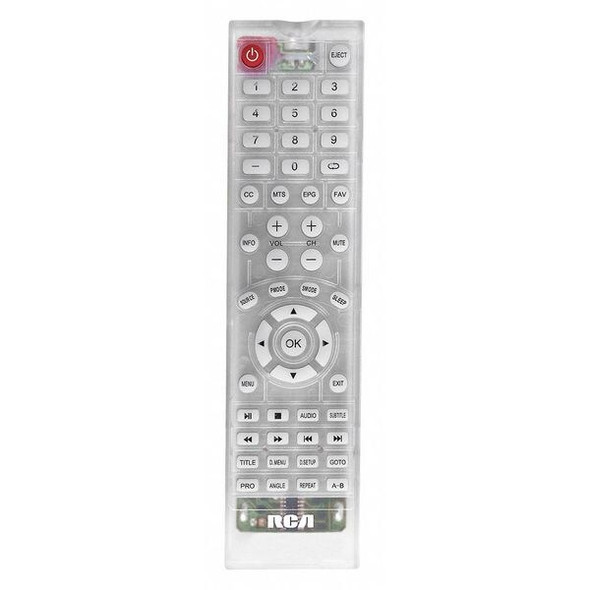 Rca Remote Control,Plastic,IR,Clear Color R230C1