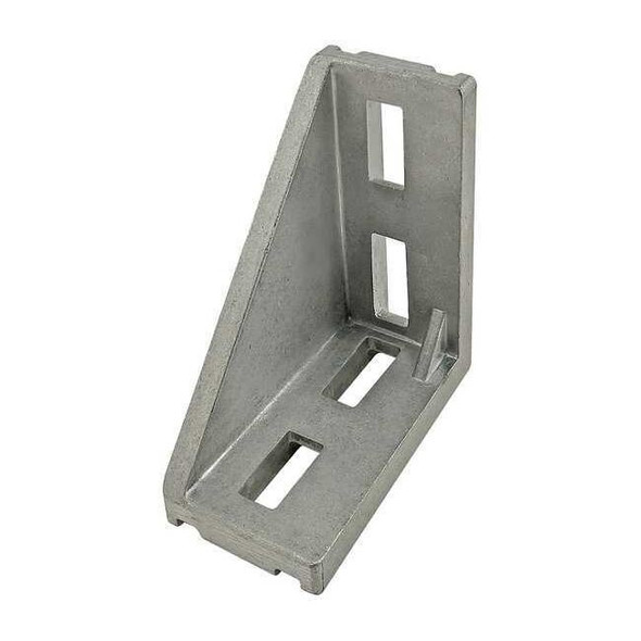 80/20 InsideCornerBracket,Alum,Gry,76mm,38mm 14081